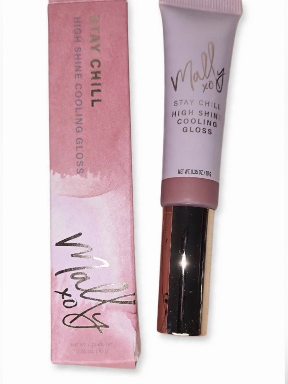 Mally Beauty Stay Chill High Shine Gloss - Minty mauve